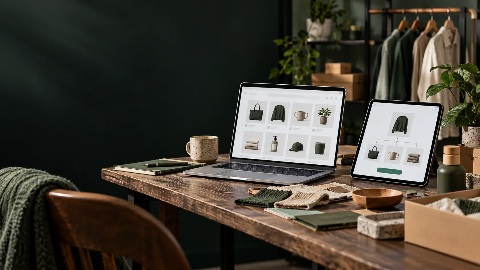 Webshopbeheerder gebruikt voorraad en productvelden voor advies